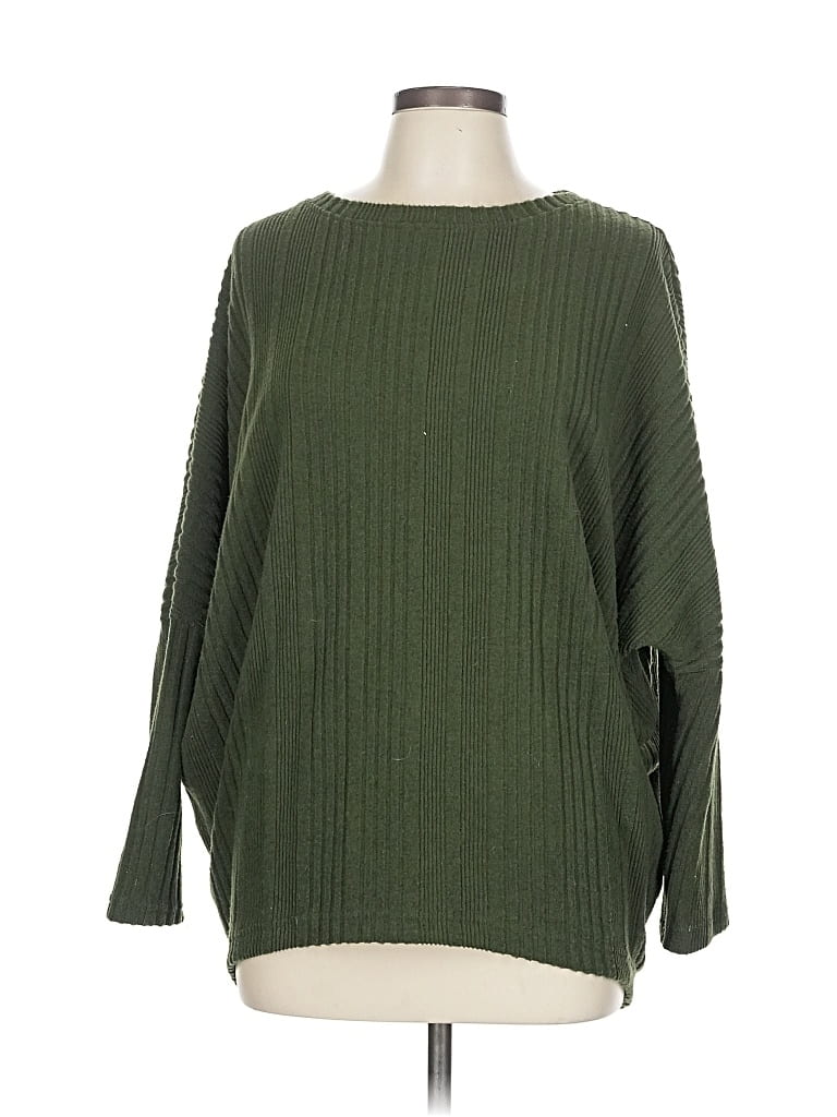 Pre-owned Umgee Pullover Sweater In Green