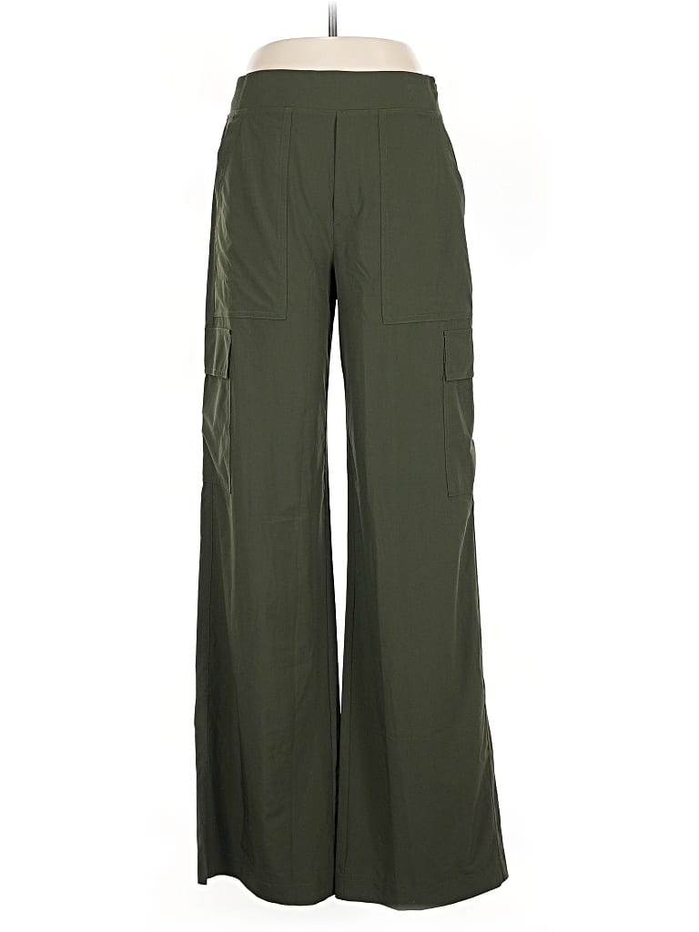 Pre-owned Athleta Cargo Pants In Green