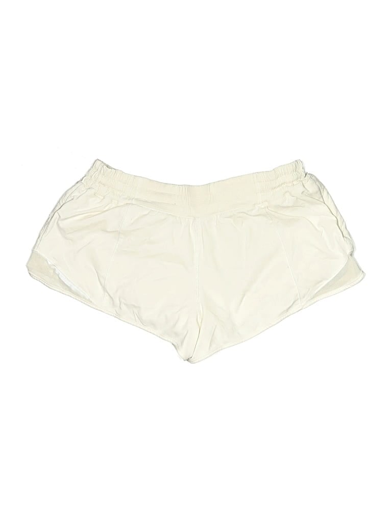 Pre-owned Lululemon Athletica Athletic Shorts In White