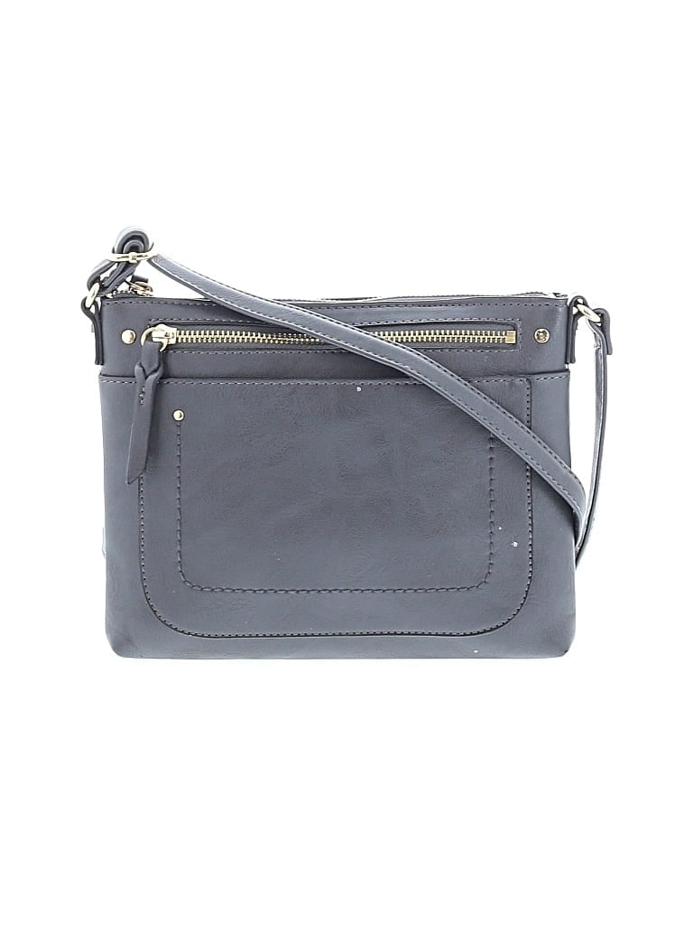 Pre-owned Inc International Concepts Crossbody Bag In Gray