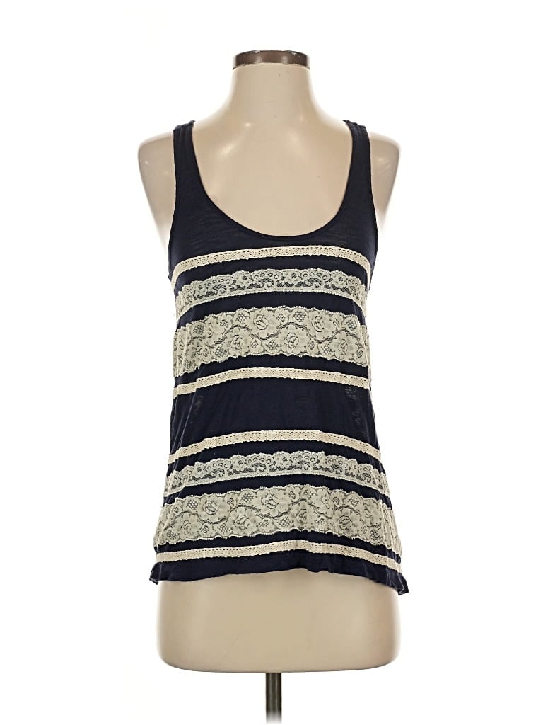 Pre-owned Kimchi Blue Tank Top Blue Halter Neckline Tops