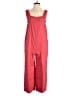 H By Halston Solid Red Jumpsuit Size 4 - photo 1