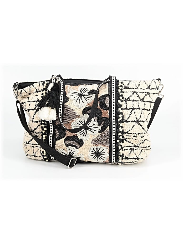 Pre-owned America & Beyond Tote Bag In White