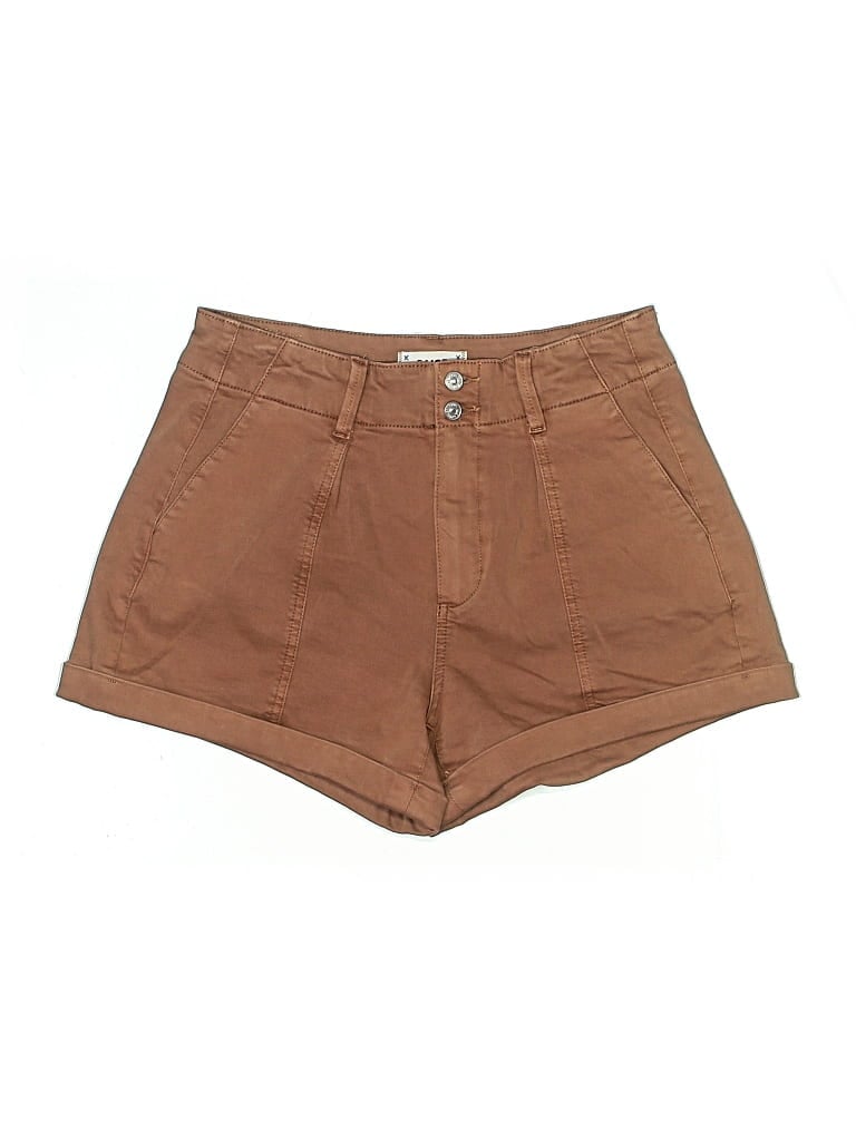Pre-owned Paige Denim Shorts In Brown