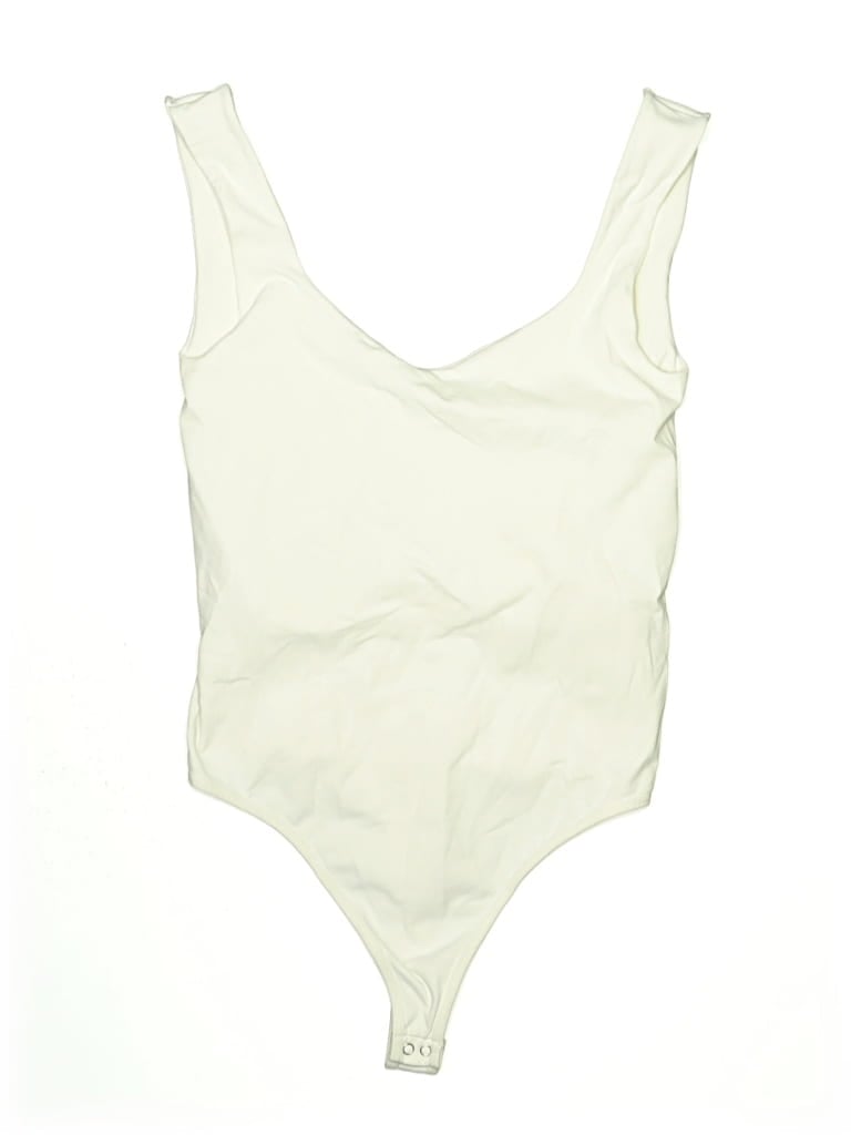 INTIMATELY BY FREE PEOPLE Pre-owned Bodysuit In White