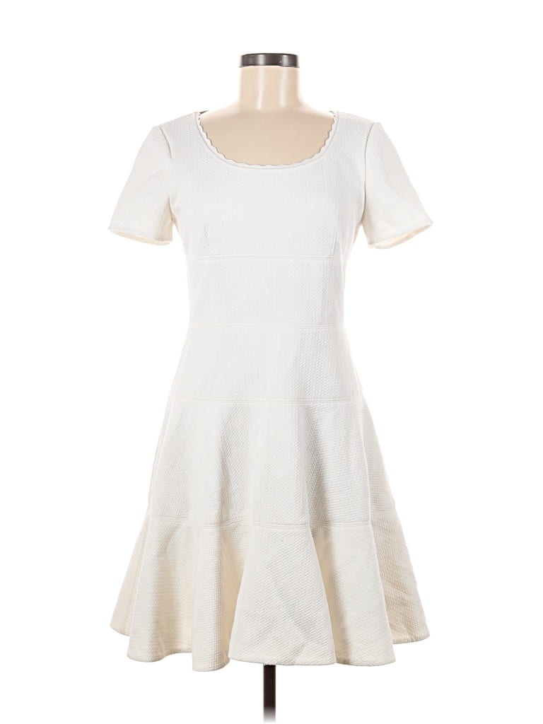 Pre-owned Rebecca Taylor Casual Dress In White