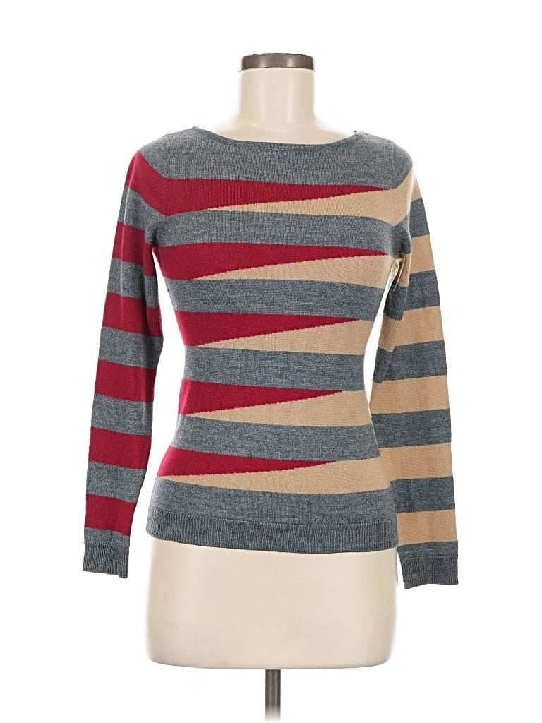 Pre-owned The Limited Long Sleeve T-shirt In Gray