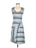 Max Studio Stripes Blue Casual Dress Size M - photo 1