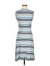 Max Studio Stripes Blue Casual Dress Size M - photo 2