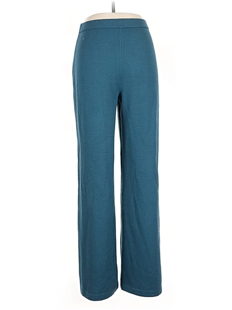 Pre-owned St John Casual Pants In Blue