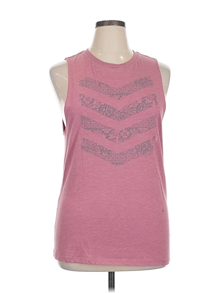 Pre-owned O'neill Sleeveless T-shirt In Pink