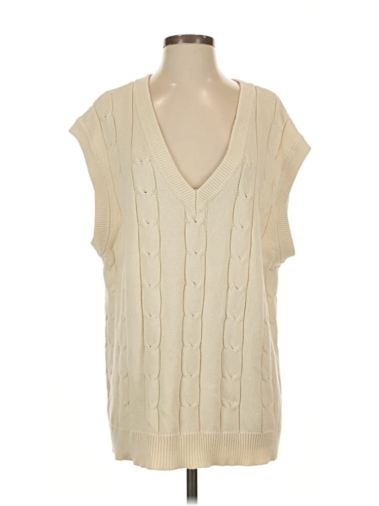 KENDALL & KYLIE Pre-owned Sweater Vest In White