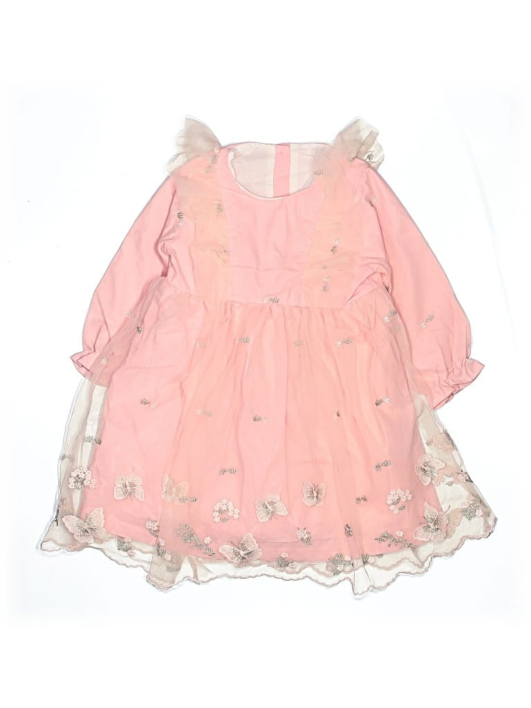 Pre-owned Unbranded Kids' Dress In Pink
