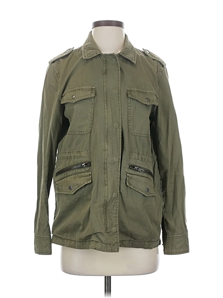 Pre-owned Rails Jacket In Green