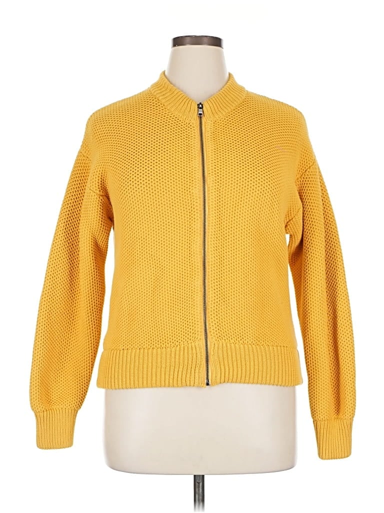 Pre-owned Ann Taylor Jacket In Yellow