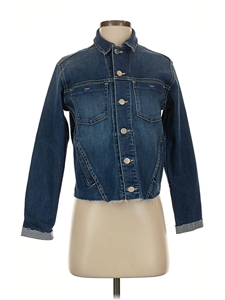 Pre-owned L'agence Denim Jacket In Blue