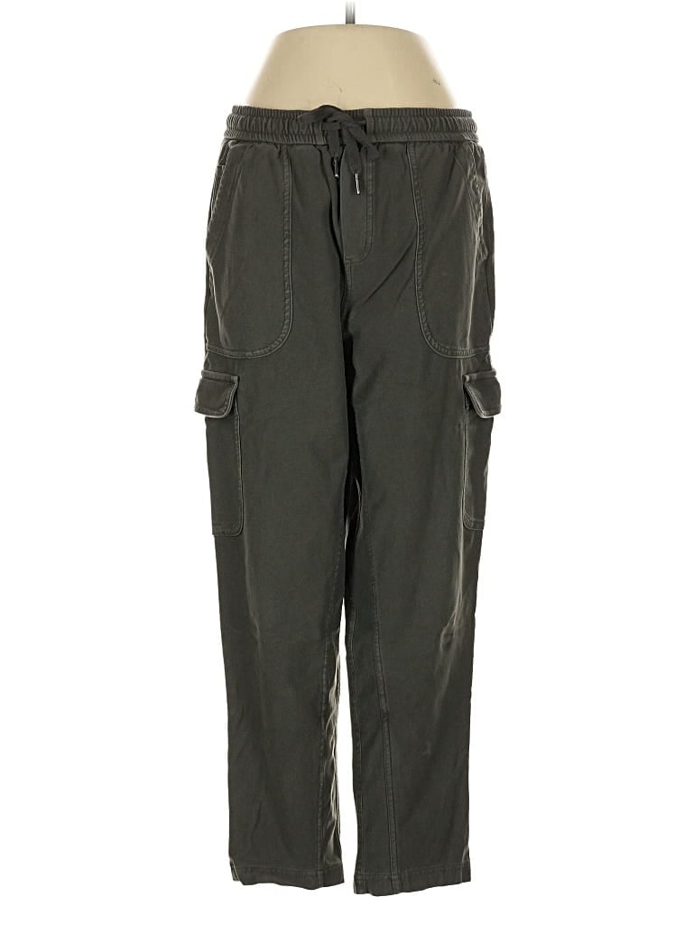 Pre-owned Athleta Cargo Pants In Green