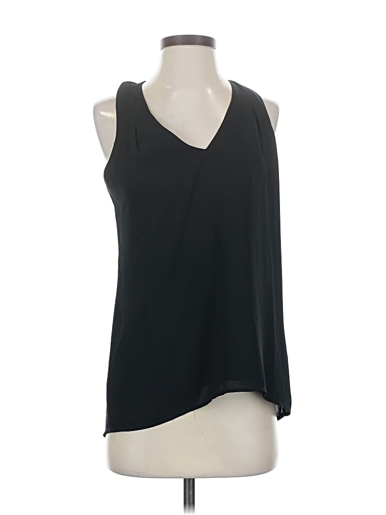 Pre-owned Banana Republic Sleeveless Blouse In Black