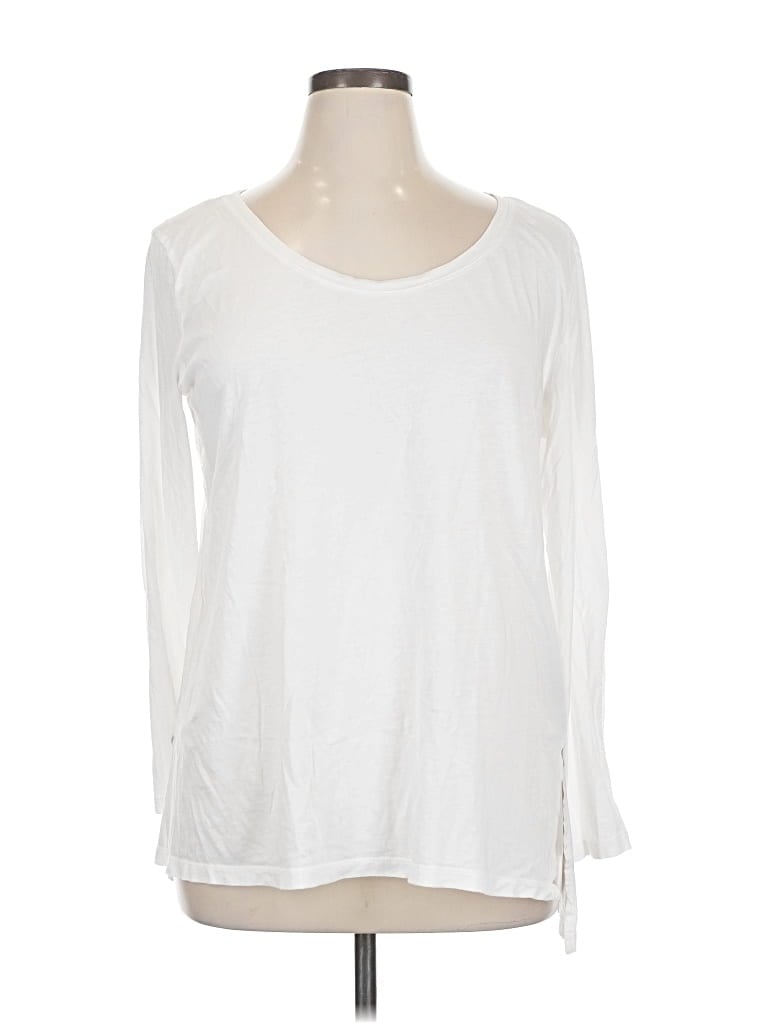 Pre-owned Abound 3/4 Sleeve T-shirt In White