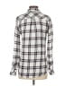 Rails 100% Rayon Plaid Ivory Long Sleeve Button-Down Shirt Size S - photo 2