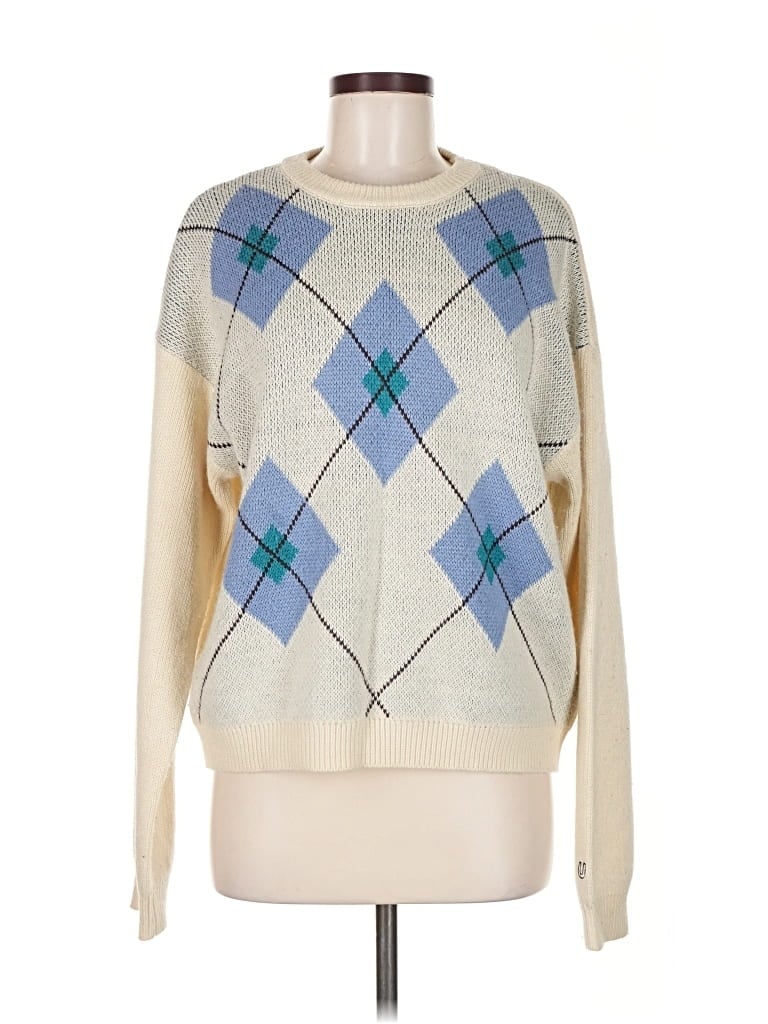 URBAN OUTFITTERS Pre-owned Pullover Sweater In White