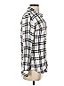Rails 100% Rayon Plaid Ivory Long Sleeve Button-Down Shirt Size S - photo 4