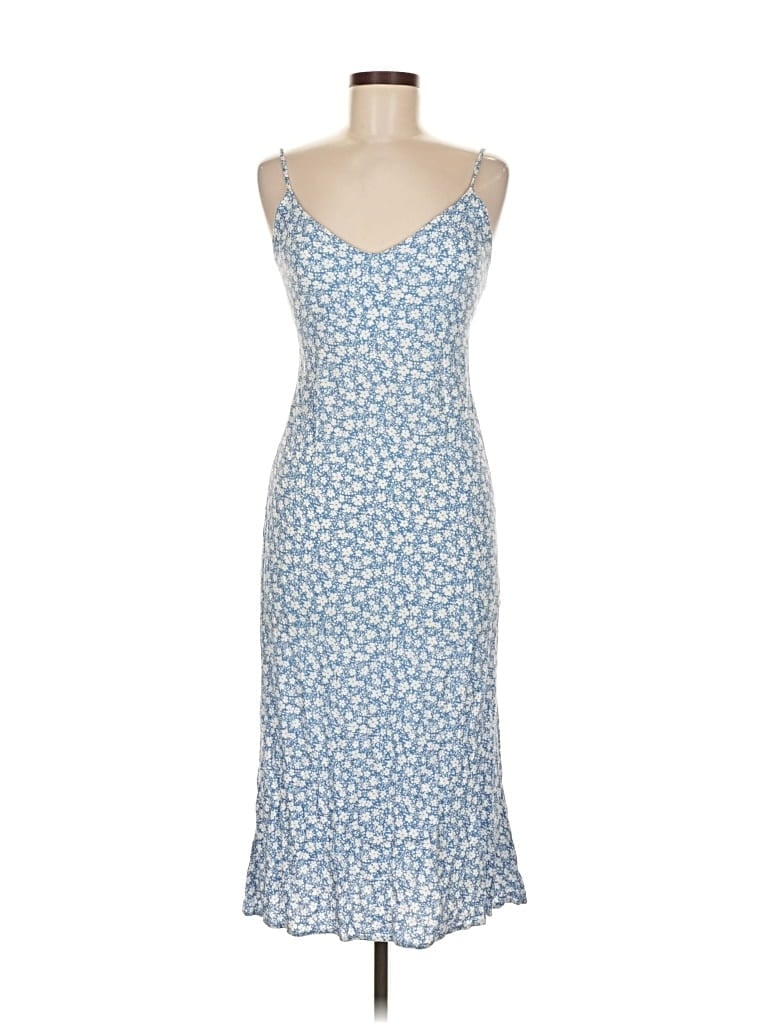 Pre-owned Reformation Casual Dress In Blue