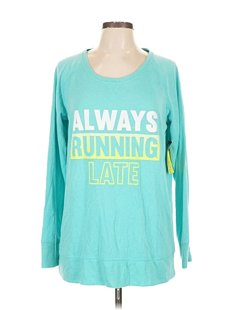 Xersion Sweatshirt In Green