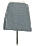 No Boundaries Plaid Teal Gray Casual Skirt Size 9 - photo 2