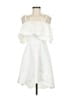 Devlin White Cocktail Dress Size M - photo 1