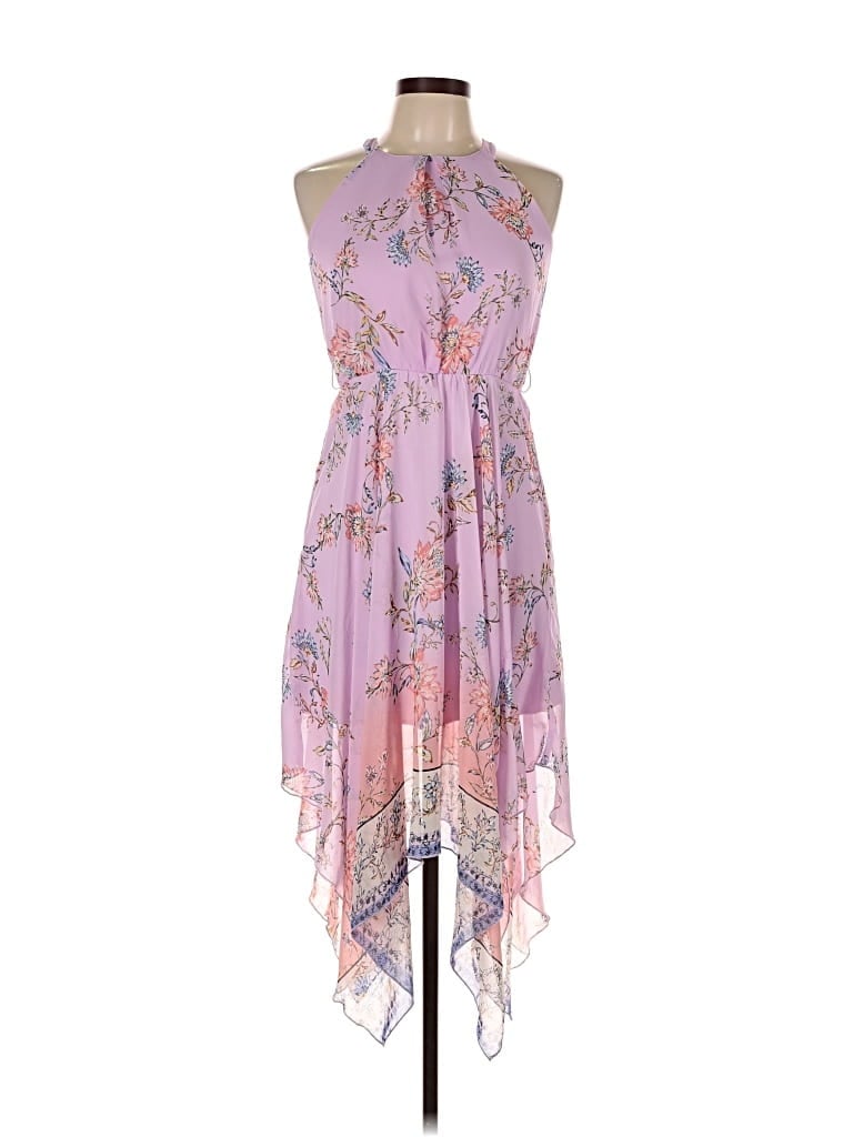 Zunie Cocktail Dress In Purple