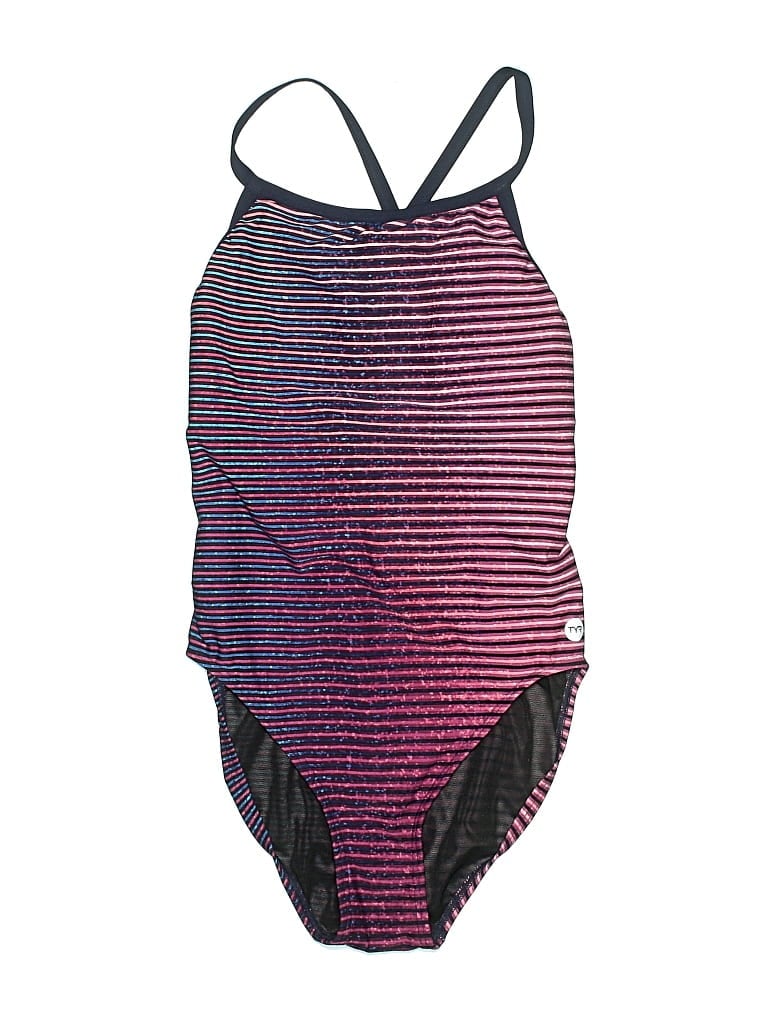 Pre-owned Tyr One Piece Swimsuit In Purple