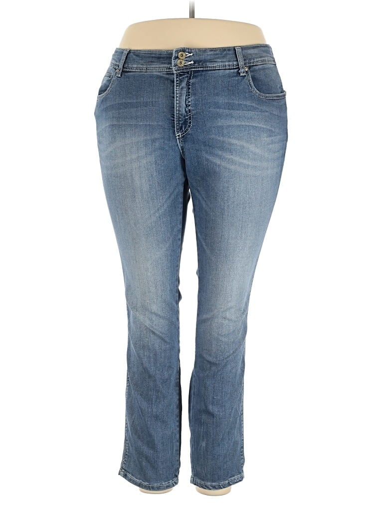 Pre-owned Inc International Concepts Jeans In Blue