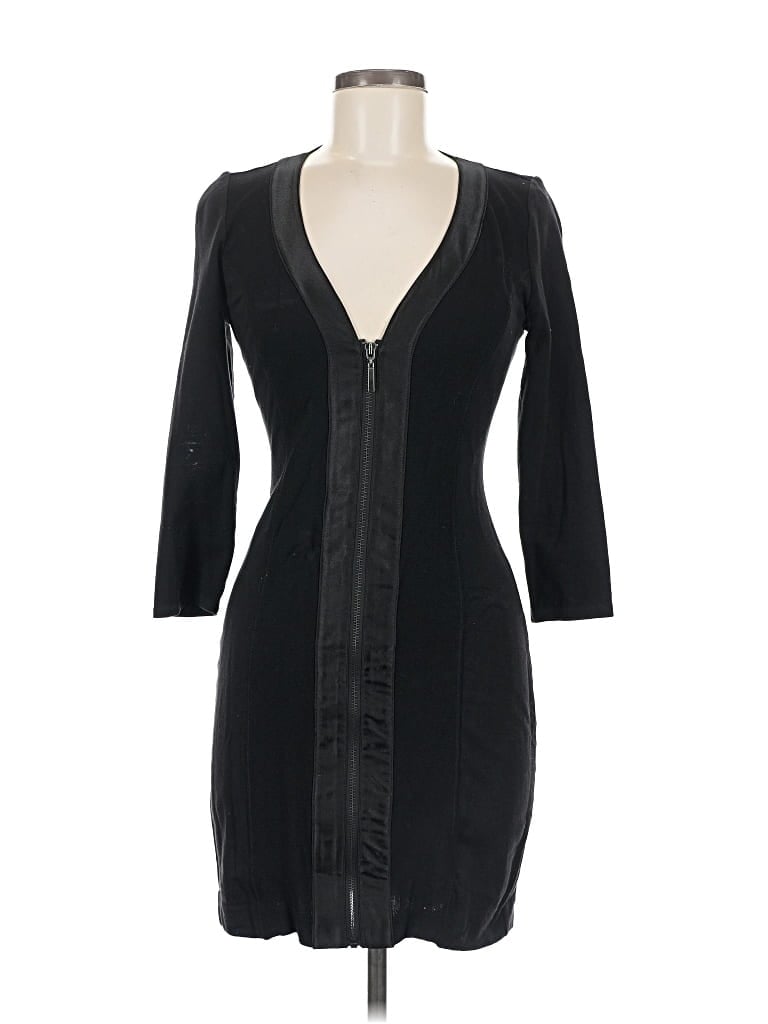 Pre-owned Bebe Cocktail Dress In Black