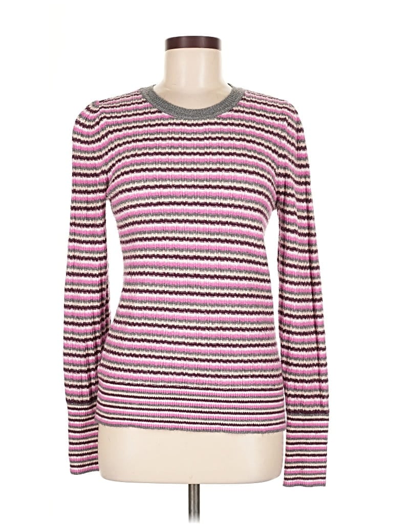 Pre-owned Ann Taylor Loft Pullover Sweater In Purple