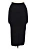 Express Solid Black Casual Skirt Size M - photo 2