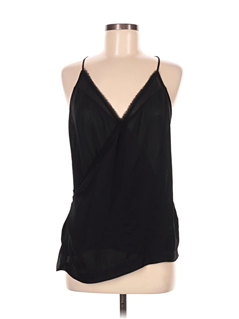 Pre-owned Allsaints Sleeveless Blouse In Black