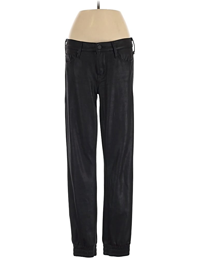Pre-owned Mother Casual Pants In Black