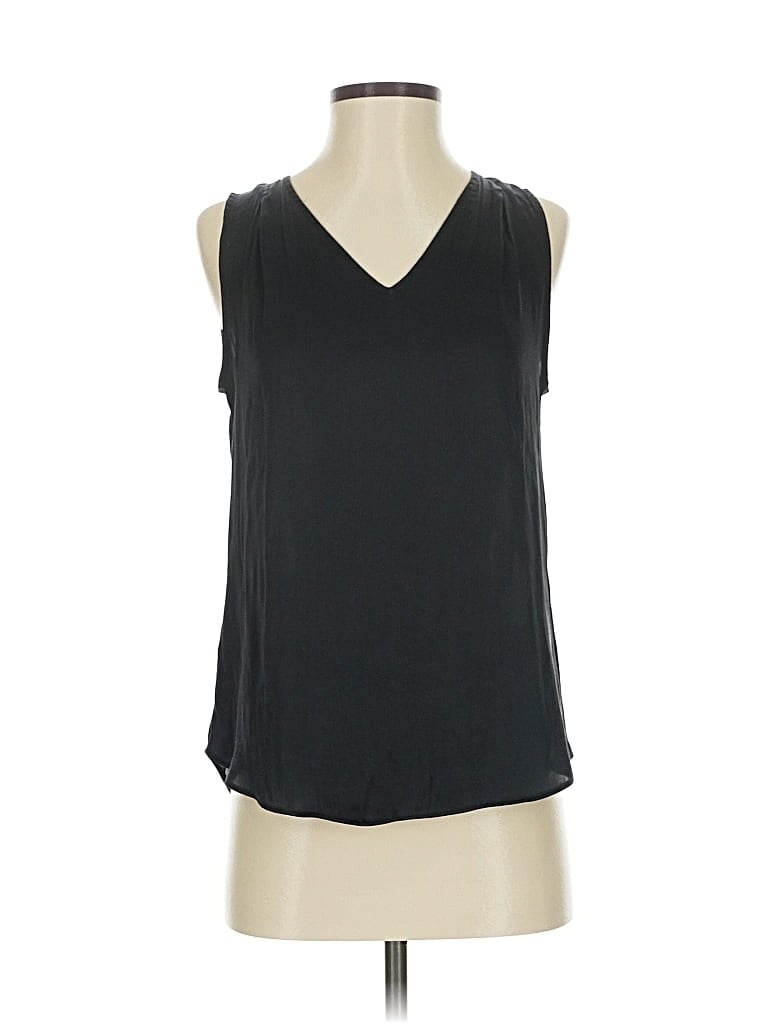 Pre-owned Banana Republic Sleeveless Blouse In Black