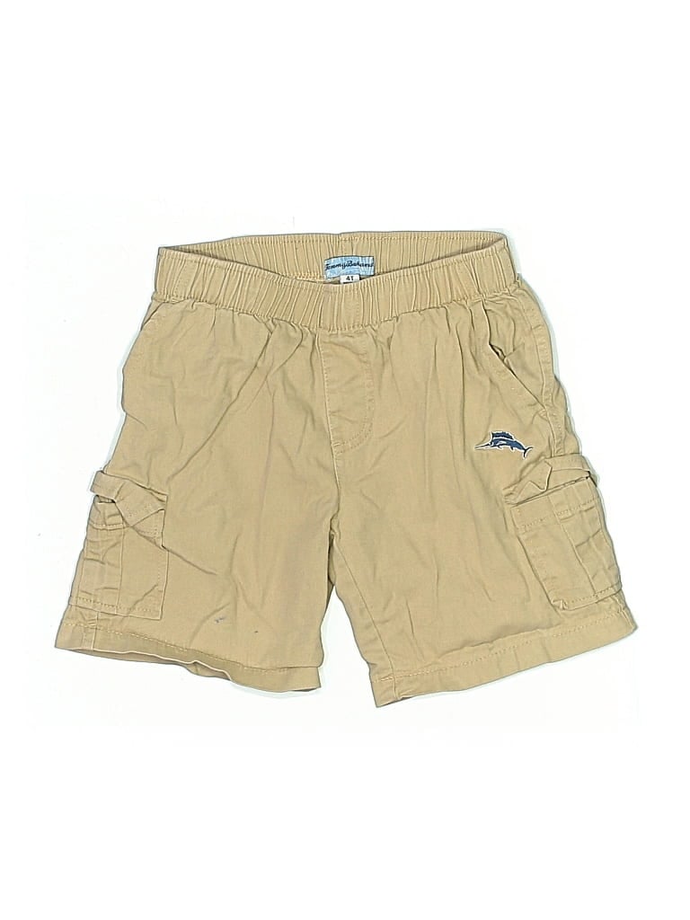 Pre-owned Tommy Bahama Kids' Cargo Shorts In Brown