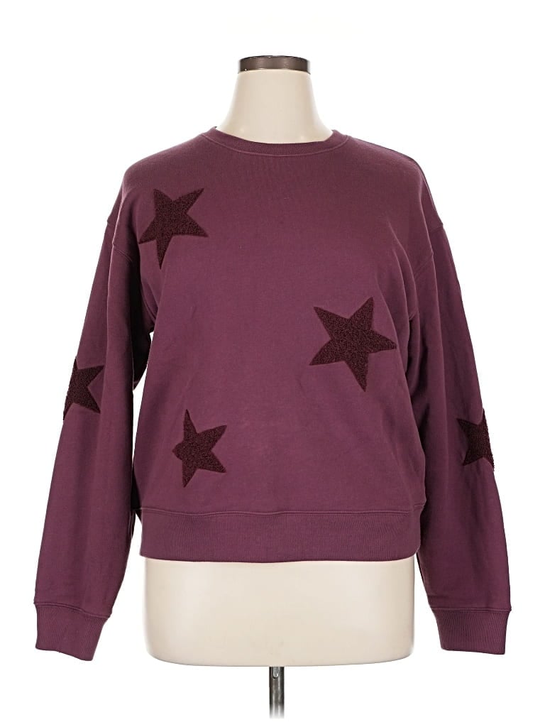 Pre-owned Rails Sweatshirt In Burgundy