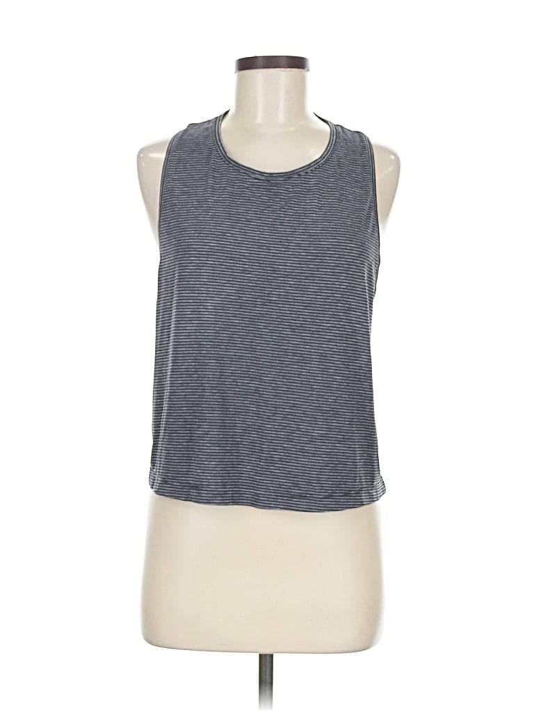 Pre-owned Zella Sleeveless T-shirt In Gray