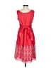 Max Studio 100% Cotton Red Cocktail Dress Size XS - photo 2