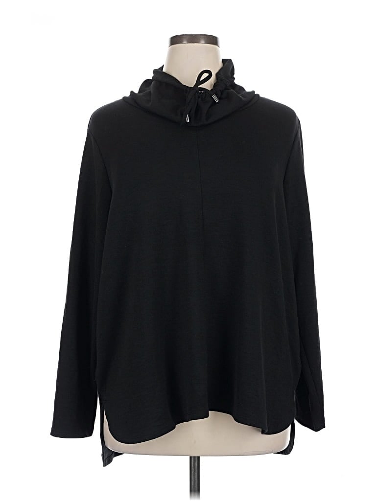 Pre-owned M Magaschoni Turtleneck Sweater In Black