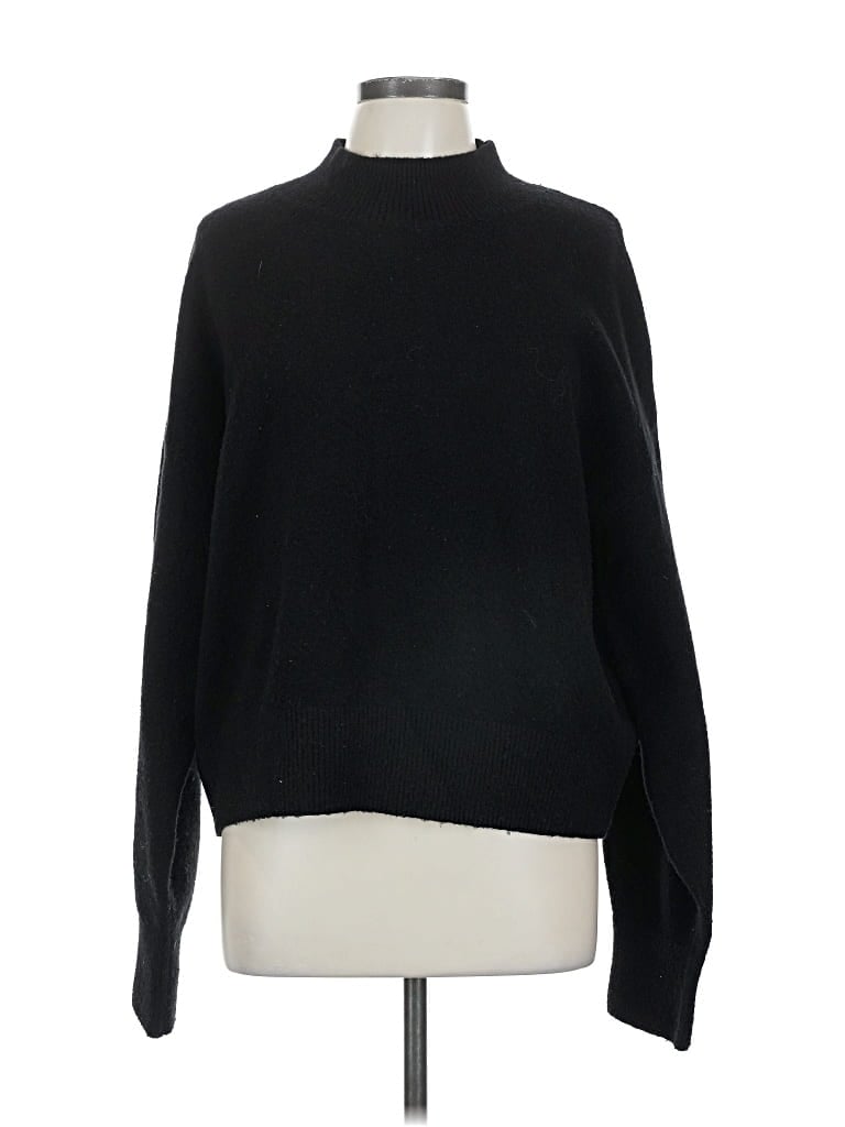 Pre-owned Los Angeles Atelier & Other Stories Turtleneck Sweater In Black