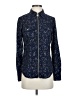 MICHAEL Michael Kors 100% Polyester Paisley Blue Jacket Size XS - photo 1