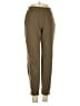Uniqlo 100% Polyester Solid Brown Track Pants Size S - photo 1