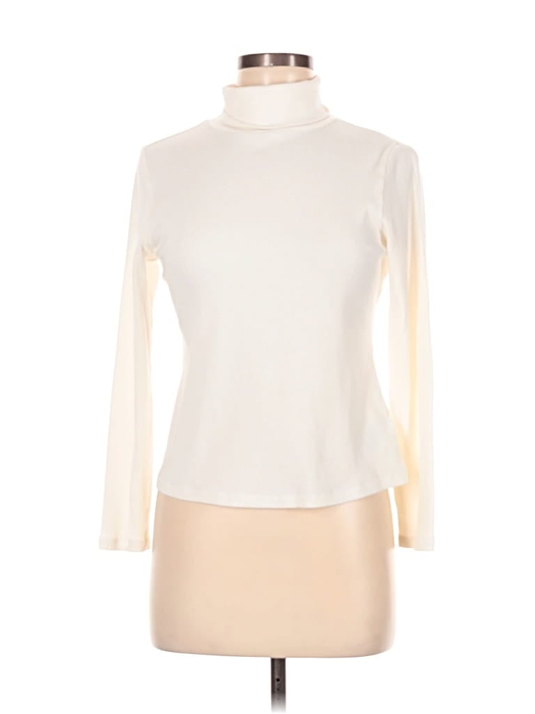 OLD NAVY Pre-owned Turtleneck Sweater In White