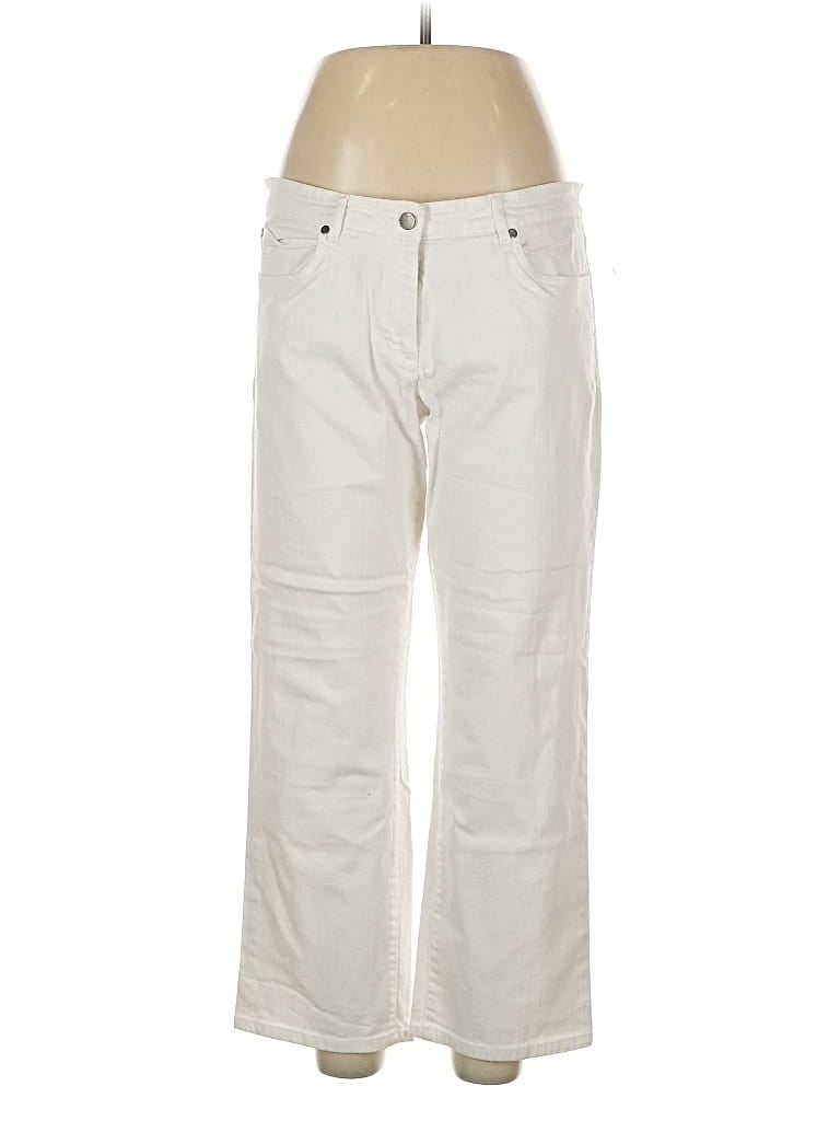 Pre-owned Eileen Fisher Jeans In White