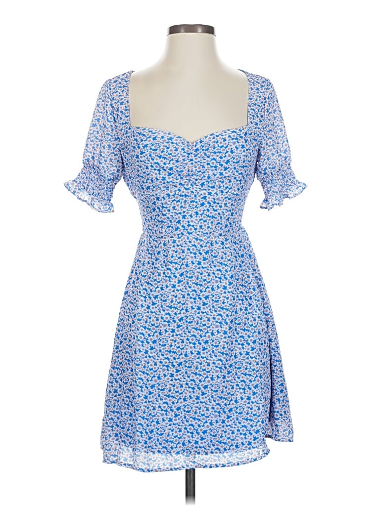 Pre-owned Altar'd State Casual Dress In Blue